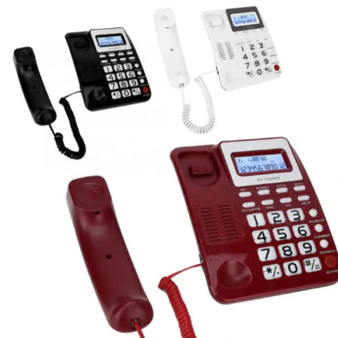 Téléphone classique vintage  fixe