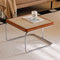 Table basse vintage en rotin