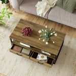 Table basse vintage industrielle - Vignette | StyleVintage™ 