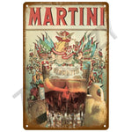 Tableau en métal vintage - Vignette | StyleVintage™ 