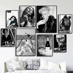 Tableau noir et blanc vintage - Vignette | StyleVintage™ 