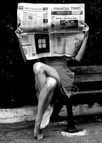 Tableau noir et blanc vintage - Vignette | StyleVintage™ 