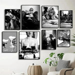 Tableau noir et blanc vintage - Vignette | StyleVintage™ 