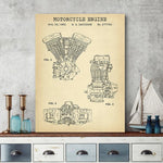 Tableau vintage industriel - Vignette | StyleVintage™ 