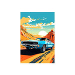 Tableau voiture vintage - Vignette | StyleVintage™ 