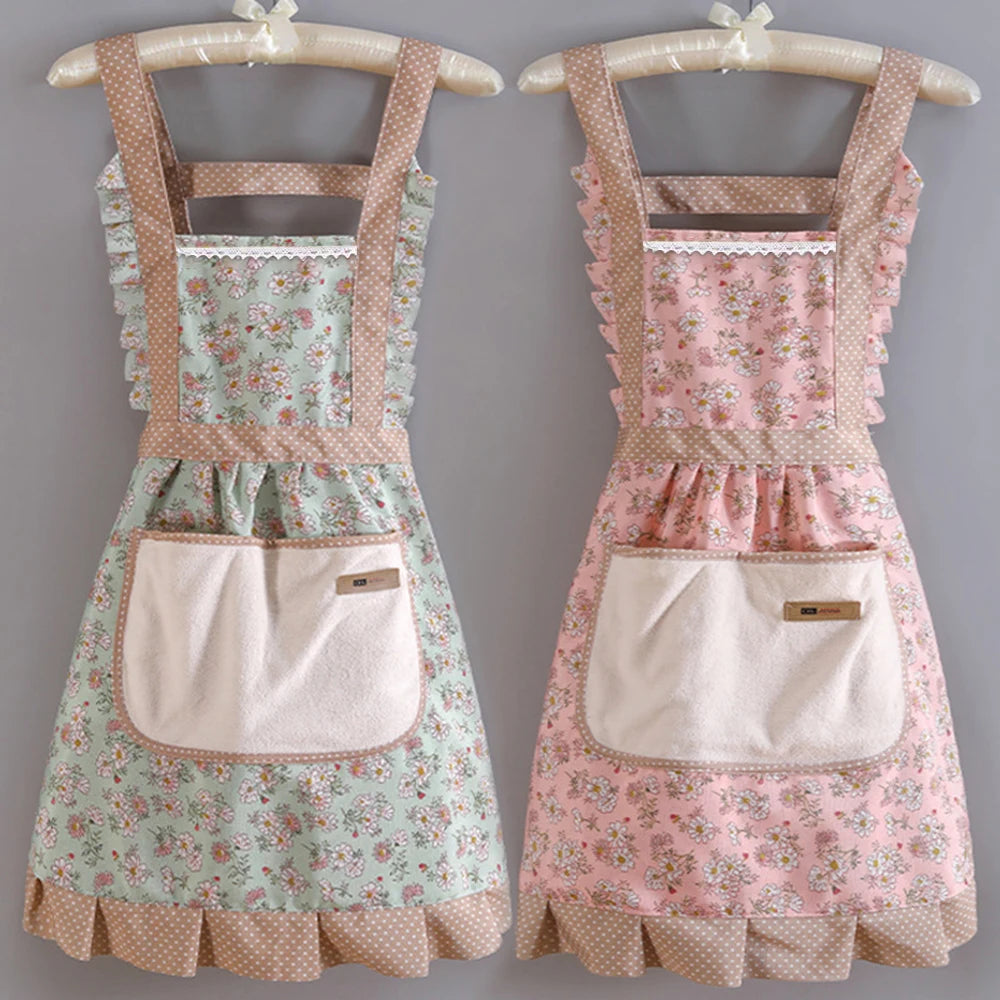 Tablier de cuisine femme vintage