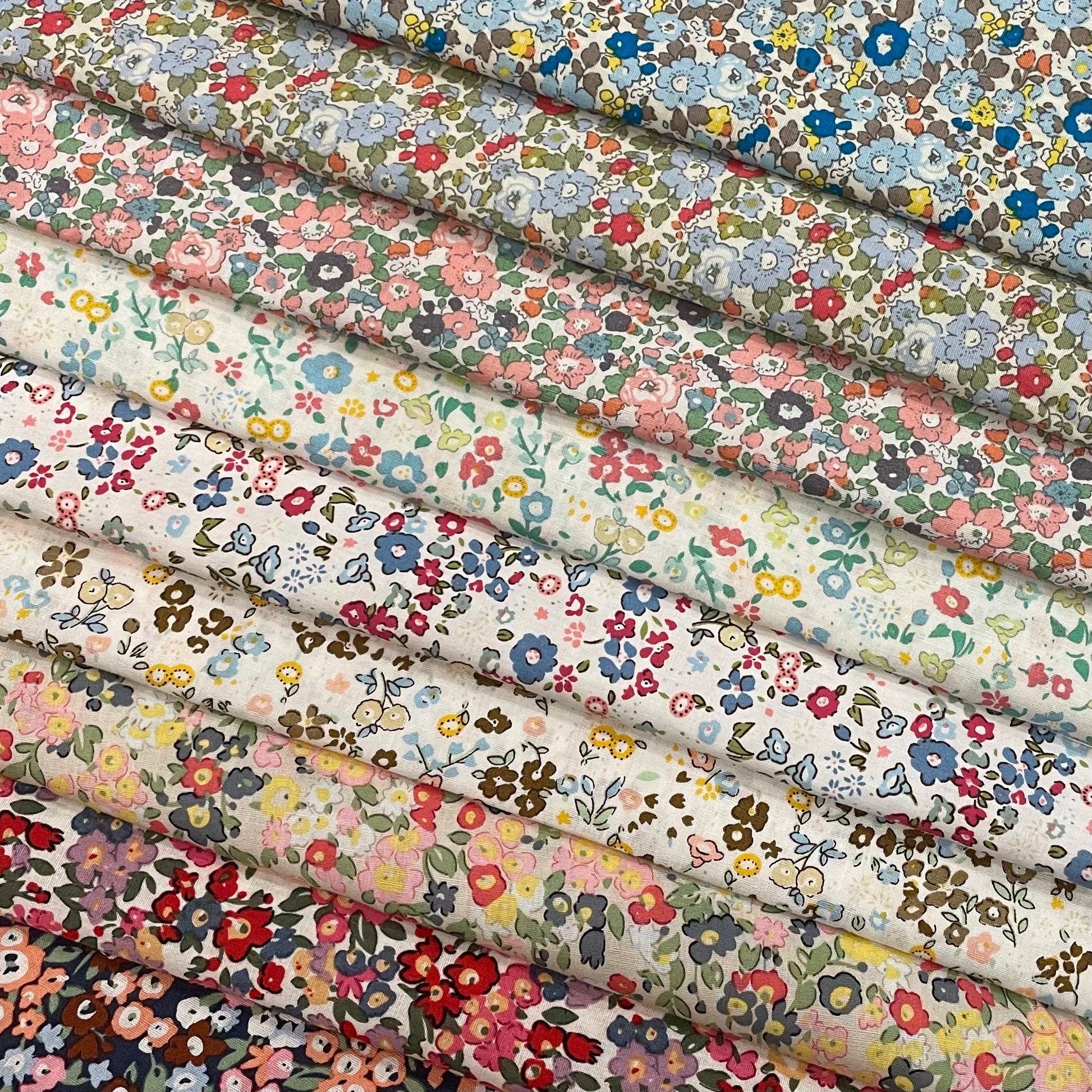 Tissu fleur vintage