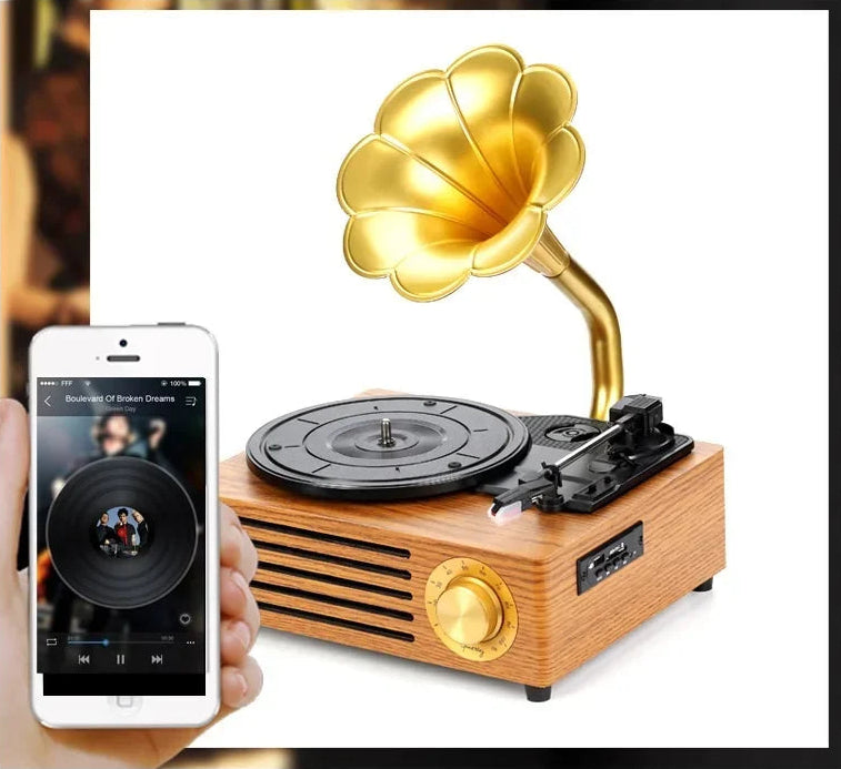Tourne disque année 40 bluetooh