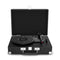 Tourne disque vintage noir