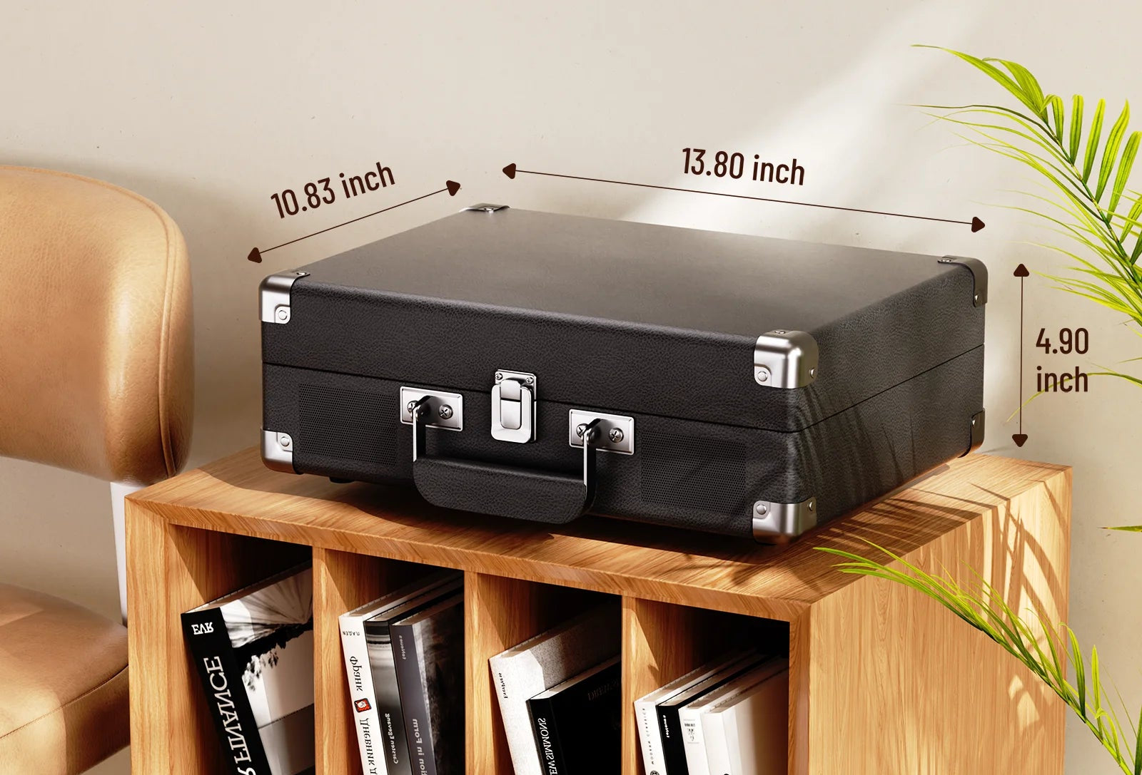 Tourne disque vintage taille