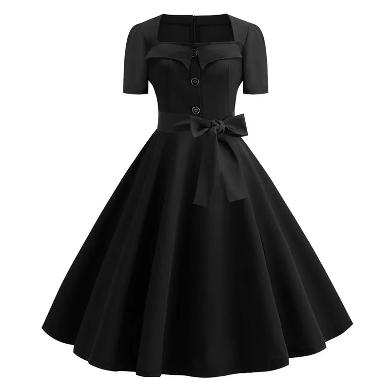 Vêtement vintage pour femme noir