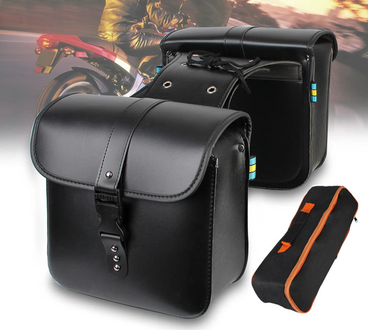 Valise moto vintage