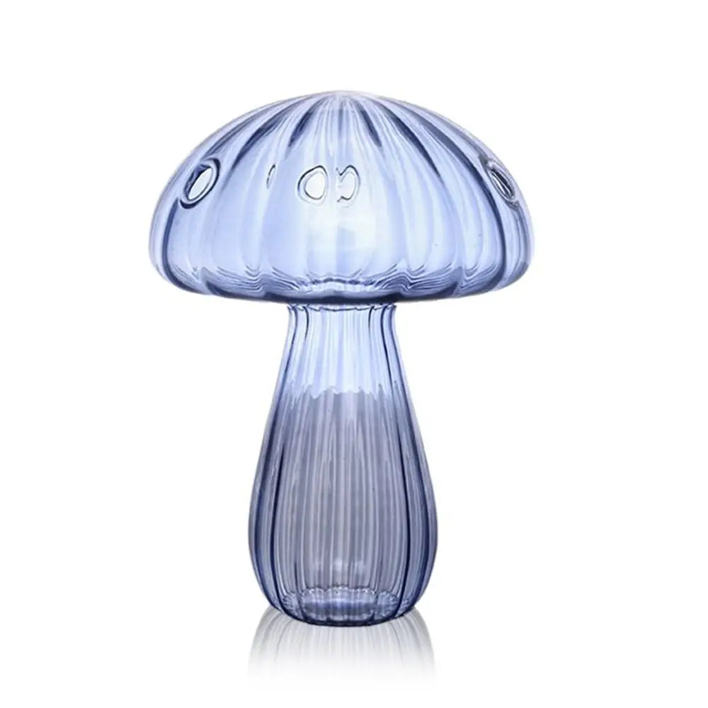 Vase vintage année 50 bleu