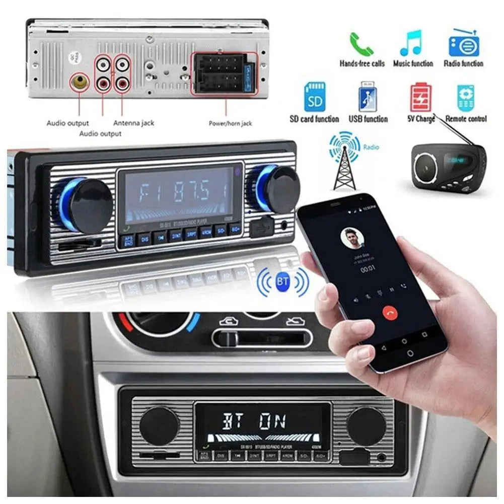 Vintage radio auto