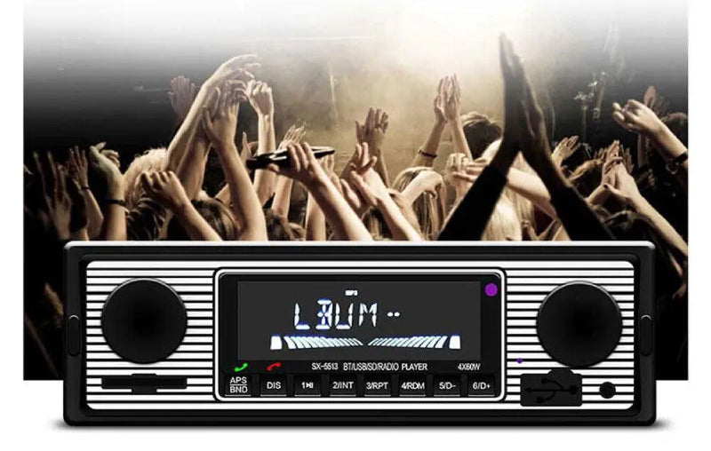 Vintage radio auto diapo