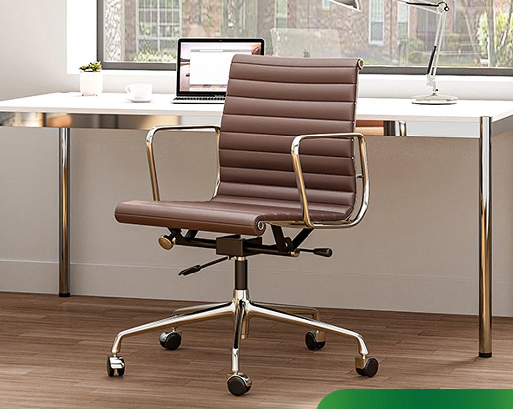 chaise de bureau vintage industrielle