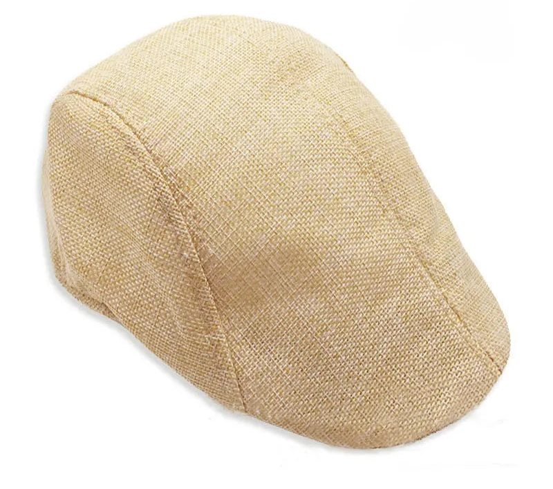 chapeau homme vintage beige