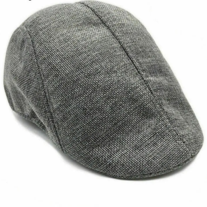 chapeau homme vintage gris