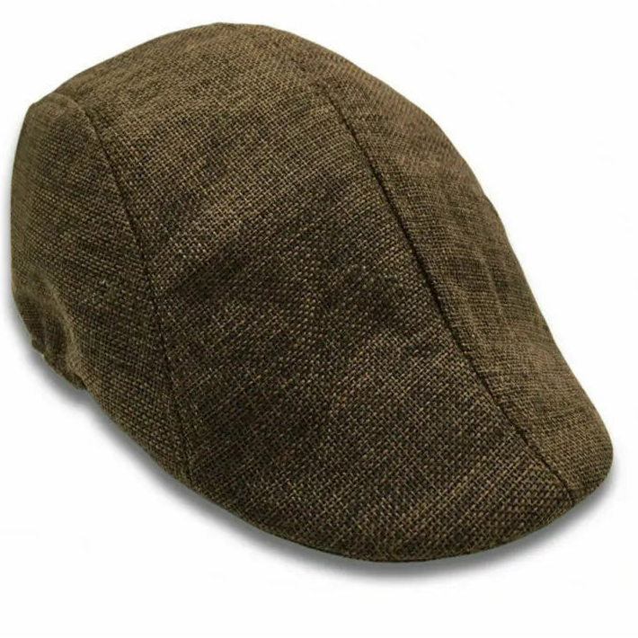 chapeau homme vintage marron