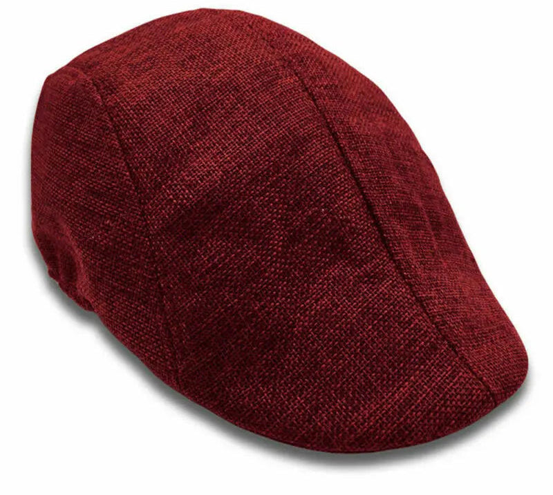 chapeau homme vintage rouge