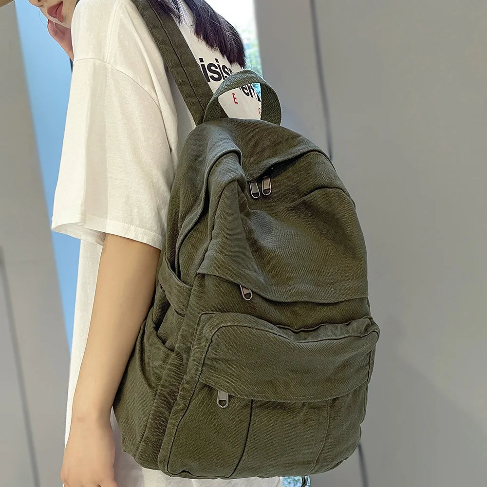 sac à dos en tissu vintage 