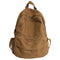 sac à dos en tissu vintage marron