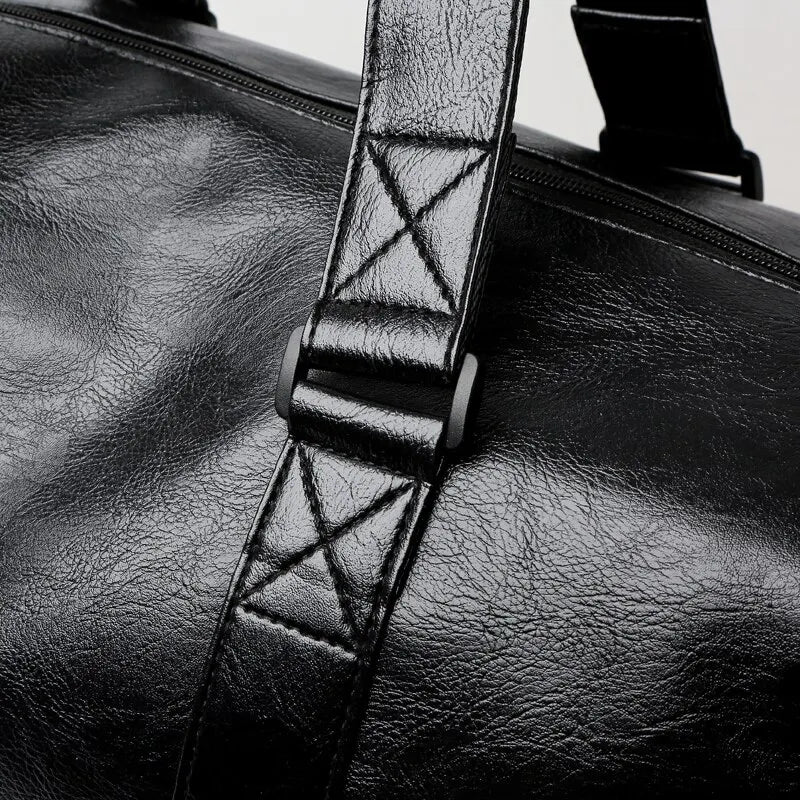 sac vintage noir détail